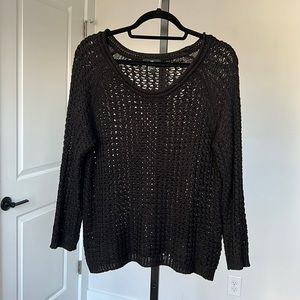 H&M black, chunky sweater